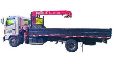 CAMIÓN GRÚA - Transportes Especiales Faismon Logistics